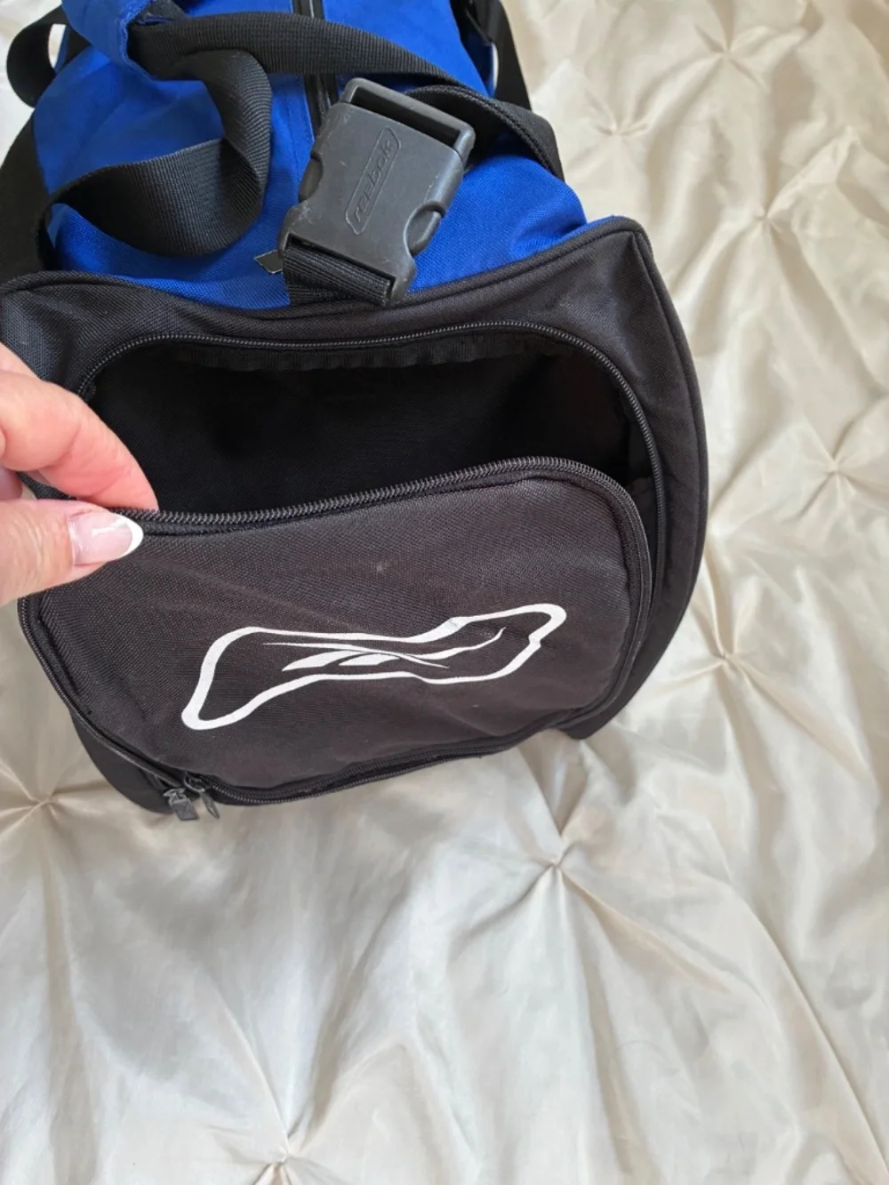 Reebok Blue/Black Sport Duffle Bag